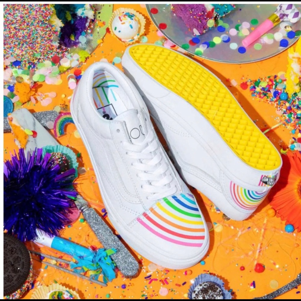 VANS X FLOUR SHOP OLD SKOOL rainbow sneakers - Picture 11 of 11